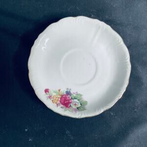 Porcelain Spring Bouquet Replacement Saucer